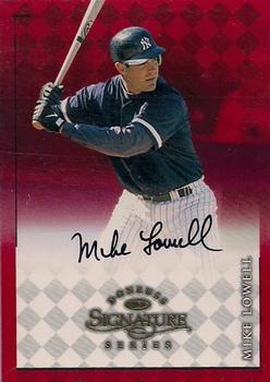 1998 Donruss Signature - Signature Series Autographs #NNO Mike Lowell Front
