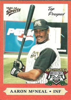 1999 Multi-Ad Midwest League Top Prospects Update #31 Aaron McNeal Front