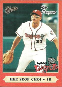 1999 Multi-Ad Midwest League Top Prospects Update #33 Hee Seop Choi Front