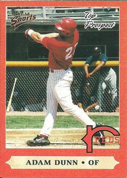 1999 Multi-Ad Midwest League Top Prospects Update #35 Adam Dunn Front