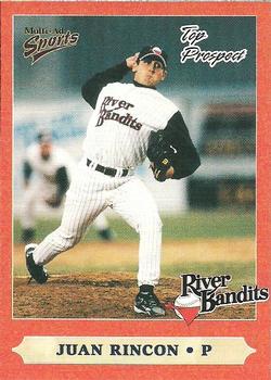 1999 Multi-Ad Midwest League Top Prospects Update #21 Juan Rincon Front