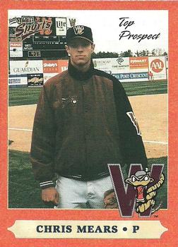 1999 Multi-Ad Midwest League Top Prospects Update #29 Chris Mears Front