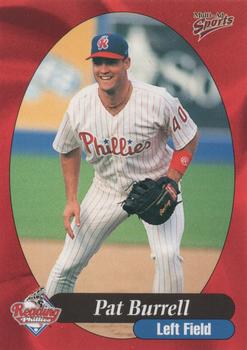1999 Multi-Ad Reading Phillies Update #1 Pat Burrell Front