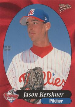 1999 Multi-Ad Reading Phillies Update #8 Jason Kershner Front