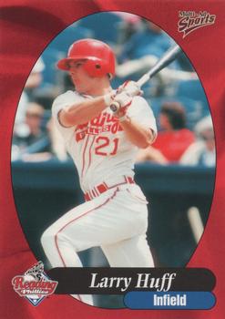 1999 Multi-Ad Reading Phillies Update #17 Larry Huff Front