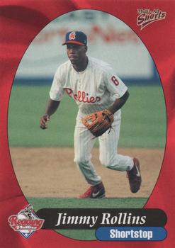 1999 Multi-Ad Reading Phillies Update #19 Jimmy Rollins Front