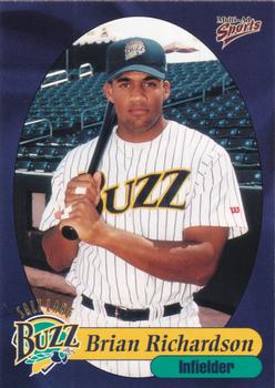 1999 Multi-Ad Salt Lake Buzz #28 Brian Richardson Front