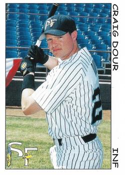 1999 Multi-Ad Sioux Falls Canaries #NNO Craig Dour Front