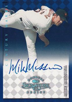 1998 Donruss Signature - Signature Series Century Marks Autographs #NNO Mike Mussina Front