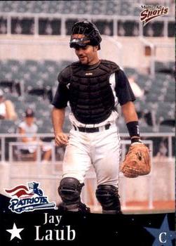 1999 Multi-Ad Somerset Patriots #14 Jay Laub Front