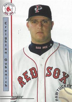 1999 Blueline Pawtucket Red Sox #16 Creighton Gubanich Front
