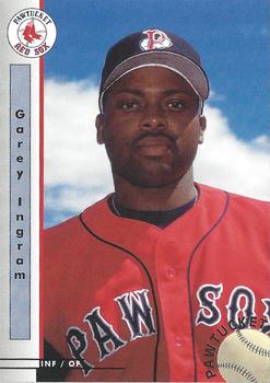 1999 Blueline Pawtucket Red Sox #18 Garey Ingram Front