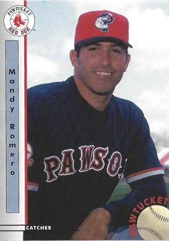 1999 Blueline Pawtucket Red Sox #27 Mandy Romero Front
