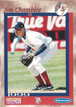 1999 Dunkin' Donuts Pawtucket Red Sox #NNO Jim Chamblee Front