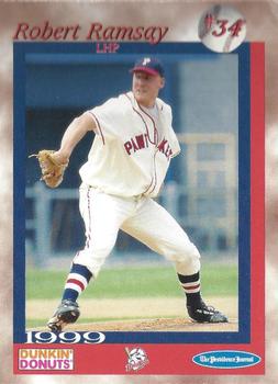 1999 Dunkin' Donuts Pawtucket Red Sox #NNO Rob Ramsay Front
