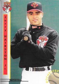 1999 Blueline Rochester Red Wings #12 Jerry Hairston Jr. Front