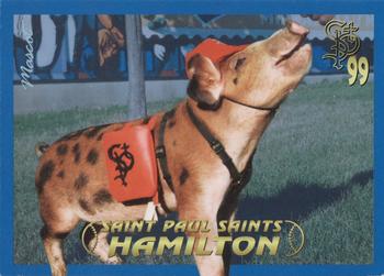 1999 St. Paul Saints #NNO Hamilton Front