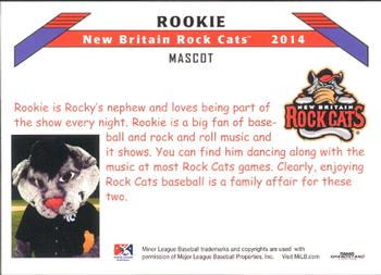 2014 Grandstand New Britain Rock Cats #NNO Rookie Back
