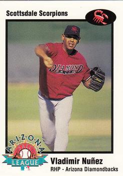1998 Arizona Fall League Prospects #7 Vladimir Nunez Front