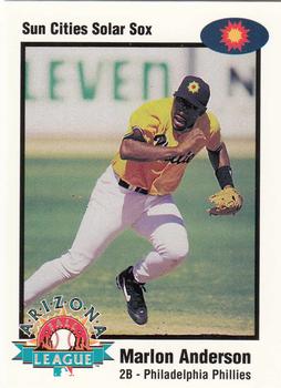 1998 Arizona Fall League Prospects #13 Marlon Anderson Front