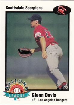 1998 Arizona Fall League Prospects #21 Glenn Davis Front