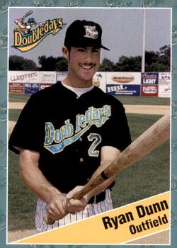 1998 Auburn Doubledays #NNO Ryan Dunn Front