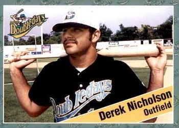 1998 Auburn Doubledays #NNO Derek Nicholson Front