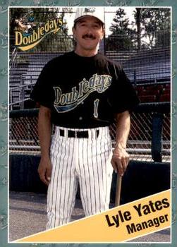 1998 Auburn Doubledays #NNO Lyle Yates Front