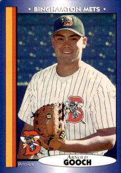 1998 Blueline Q-Cards Binghamton Mets #13 Arnold Gooch Front