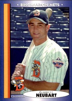 1998 Blueline Q-Cards Binghamton Mets #22 Garrett Neubart Front