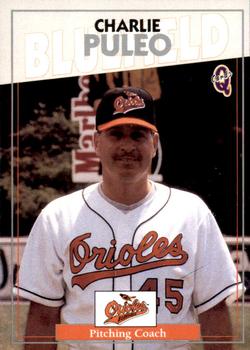 1998 Blueline Q-Cards Bluefield Orioles #3 Charlie Puleo Front