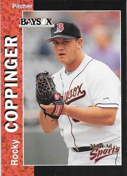 1998 Multi-Ad Bowie Baysox #8 Rocky Coppinger Front