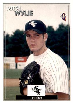 1998 Blueline Q-Cards Bristol White Sox #30 Mitch Wylie Front