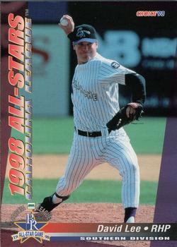1998 Choice Carolina League All-Stars #26 David Lee Front
