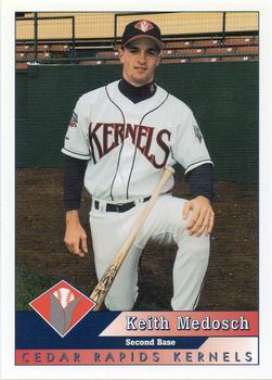 1998 Cedar Rapids Kernels #NNO Keith Medosch Front