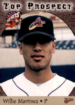 1998 Multi-Ad Eastern League Top Prospects #17 Willie Martinez Front