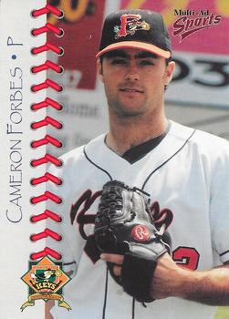 1998 Multi-Ad Frederick Keys #8 Cameron Forbes Front