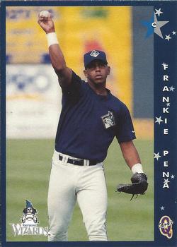 1998 Blueline Q-Cards Fort Wayne Wizards #9 Frankie Pena Front