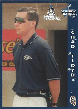 1998 Blueline Q-Cards Fort Wayne Wizards #29 Chad Floyd Front