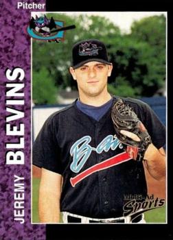 1998 Multi-Ad Greensboro Bats #2 Jeremy Blevins Front