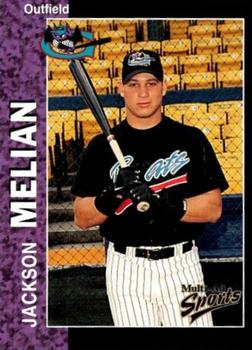 1998 Multi-Ad Greensboro Bats #11 Jackson Melian Front