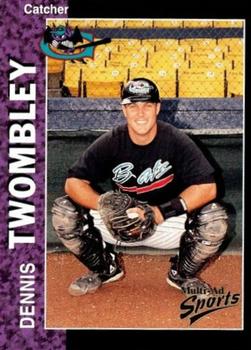 1998 Multi-Ad Greensboro Bats #21 Dennis Twombley Front
