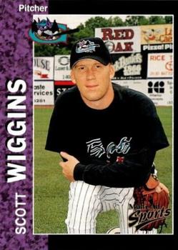 1998 Multi-Ad Greensboro Bats #24 Scott Wiggins Front