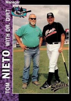 1998 Multi-Ad Greensboro Bats #26 Tom Nieto Front