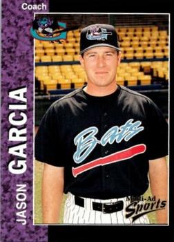 1998 Multi-Ad Greensboro Bats #29 Jason Garcia Front