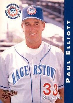 1998 Multi-Ad Hagerstown Suns #3 Paul Elliott Front