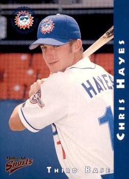 1998 Multi-Ad Hagerstown Suns #14 Chris Hayes Front
