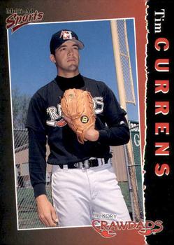 1998 Multi-Ad Hickory Crawdads #9 Tim Currens Front