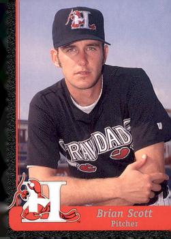 1998 OSP Sports Hickory Crawdads #27 Brian Scott Front