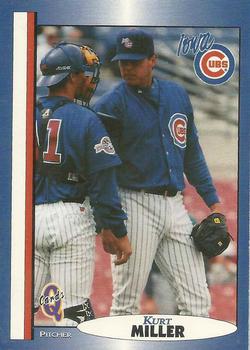 1998 Blueline Q-Cards Iowa Cubs #17 Kurt Miller Front